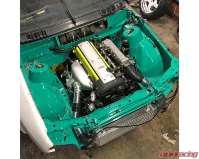 Chase Bays -20AN Tucked Aluminum Radiator Only BMW E30 | E36 | E46 - CB-E306RAD-20AN