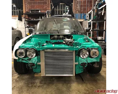 Chase Bays -20AN Tucked Aluminum Radiator Only BMW E30 | E36 | E46 - CB-E306RAD-20AN