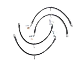 Chase Bays Front Lines Caliper Brake Lines BMW E46 M3 1999-2005