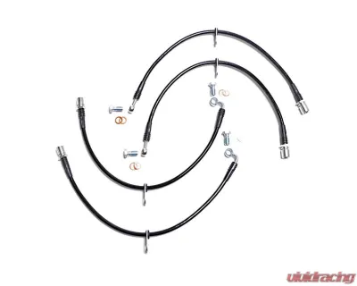 Chase Bays Front Lines Caliper Brake Lines BMW E46 M3 1999-2005 - CB-E46-FRNTFW