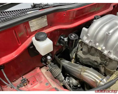 Chase Bays Large Bore 0.75in Clutch Master Cylinder Adapter with Reservoir Mazda RX-7 FC | FD 1985-1995 - CB-FD-CMCADAPT-CMC75-RES