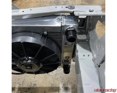 Chase Bays -16AN Tucked Aluminum Radiator Only Mazda RX-7 FD 1993-1995 - CB-FDRAD-16AN