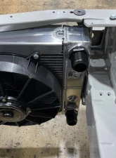 Chase Bays OE Style 1.38in Tucked Aluminum Radiator Only Mazda RX-7 FD 1993-1995                                     - CB-FDRAD-138 - Image 11