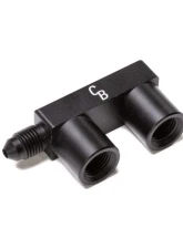 Chase Bays 3AN Male to M10x1.0 & M12x1.0 Concave Female F Fitting                                     - CB-FEM1012F - Image 3