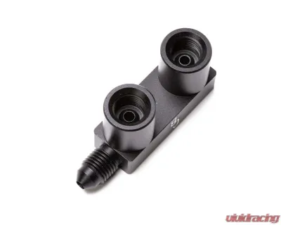 Chase Bays 3AN Male to 2 M10x1.0 Convex Female F Fitting - CB-FEMF
