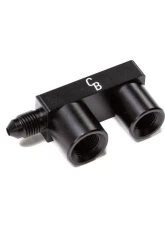 Chase Bays 3AN Male to 2 M10x1.0 Convex Female F Fitting                                     - CB-FEMF - Image 3