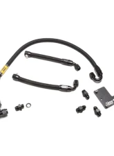 Chase Bays Fuel Line Kit with AEM Rail | Stock FPR Honda | Acura with B | D | H Series 1992-2001                                     - CB-H-9201BF-06ORB - Image 3