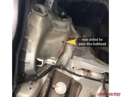 Chase Bays LHD Interior Brake Line Relocation with Brake Booster Delete Honda Civic 1996-2000 - CB-H-9600BBEINT