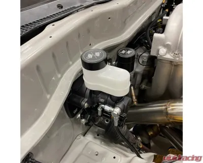 Chase Bays LHD Dual Piston Brake Booster Delete Brake Line Relocation Honda Civic | CRX EF | Acura Integra 1990-1993 - CB-H-EFDBBE