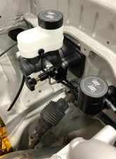 Chase Bays LHD Dual Piston Brake Booster Delete Brake Line Relocation Honda Civic | CRX EF | Acura Integra 1990-1993                                     - CB-H-EFDBBE - Image 5