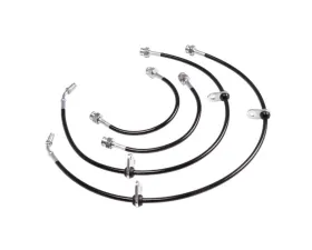 Chase Bays Front and Rear Lines with Rear Drum Caliper Brake Lines Honda | Acura 1988-2001