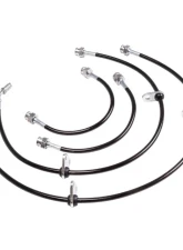 Chase Bays Front and Rear Lines with Rear Drum Caliper Brake Lines Honda | Acura 1988-2001                                     - CB-H9200DRUM-FW - Image 3