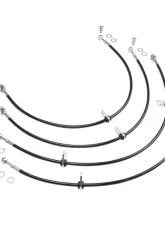 Chase Bays Rear Caliper Brake Lines with Rear Disc Honda Civic | Acura Integra 1988-2001                                     - CB-H9201-RRFW - Image 5