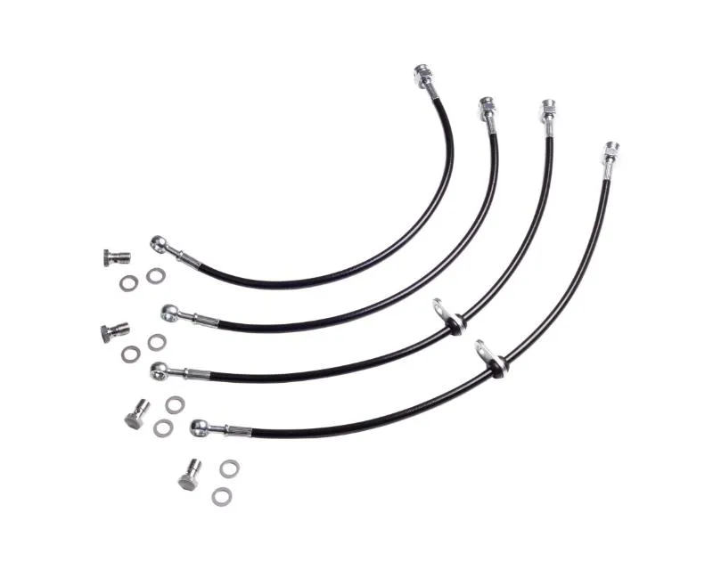Chase Bays Front & Rear Caliper Brake Lines Lexus IS300 1999-2005 - CB-IS300-FW