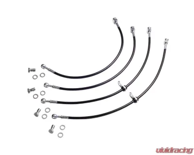Chase Bays Front & Rear Caliper Brake Lines Lexus IS300 1999-2005 - CB-IS300-FW