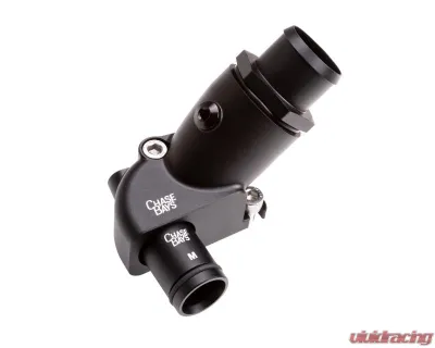 Chase Bays 1.5in Push On Hose Compact Upper Water Neck with Bypass Tube Toyota 1.5JZ-GTE | 2JZ-GTE - CB-JZ-UWN15L