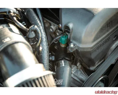 Chase Bays 1.5in Push On Hose Compact Upper Water Neck with Bypass Tube Toyota 1.5JZ-GTE | 2JZ-GTE - CB-JZ-UWN15L