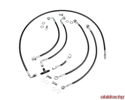 Chase Bays Front Caliper Brake Lines Mazda Miata NA | NB 1989-2005 - CB-MIATA-FRNTFW