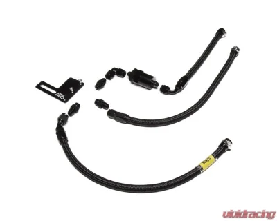 Chase Bays -08AN Fuel Line Kit with HKS Fuel Rail | Stock FPR Nissan 240SX S13 | S14 | S15 with KA24DE | SR20DET 1989-2002 - CB-N-KASRF-6-08ORB