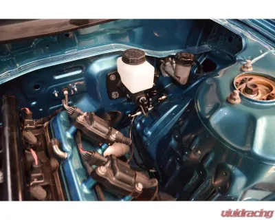 Chase Bays LHD Single Piston Brake Booster Delete In Bay Brake Line Relocation Nissan 240SX S13 | S14 | S15 1989-2002 - CB-N-S134BBE