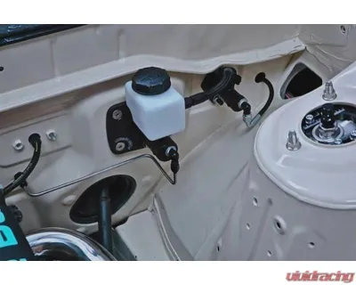 Chase Bays LHD Single Piston Brake Booster Delete In Bay Brake Line Relocation Nissan 240SX S13 | S14 | S15 1989-2002 - CB-N-S134BBE