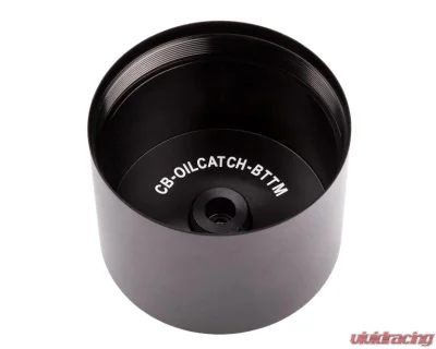 Chase Bays -10AN 90 Deg L-Fitting Inlet -10AN Straight Outlet Oil Catch Can - CB-OILCATCH-10AN90L-10AN