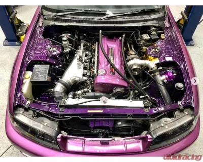 Chase Bays Power Steering Kit with Cooler Nissan Skyline R32 | R33 RWD with RB20DET | RB25DET | RB26DETT - CB-R32-PSKGTS-PSC