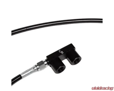 Chase Bays LHD Single Piston Brake Booster Delete Brake Line Relocation Toyota Supra 1993-1998 - CB-SUPRA-BBE