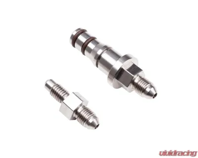 Chase Bays 3AN to Tremec TR6060 Clutch Feed & Bleeder Adapter Fitting - CB-TR6060ADAPT-M8FLARE