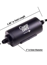 Chase Bays High Flow 6AN Fuel Filter                                     - CB-U-06FF - Image 2