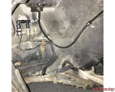 Chase Bays Single Piston Brake Booster Delete Brake Line Relocation Infiniti G35 | Nissan 350Z 2003-2009 - CB-Z33-BBE
