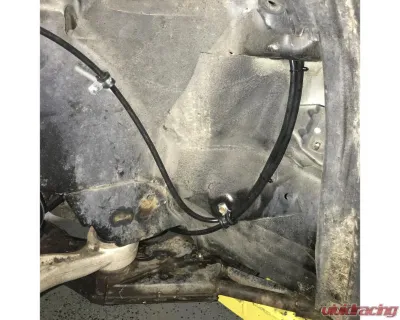 Chase Bays Single Piston Brake Booster Delete Brake Line Relocation Infiniti G35 | Nissan 350Z 2003-2009 - CB-Z33-BBE