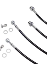 Chase Bays Front and Rear Caliper Brake Lines with Standard | Brembo Brakes Nissan 350Z 2002-2008                                     - CB-Z33-FW - Image 2