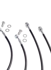 Chase Bays Front and Rear Caliper Brake Lines with Standard | Brembo Brakes Nissan 350Z 2002-2008                                     - CB-Z33-FW - Image 3