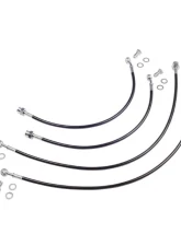 Chase Bays Front and Rear Caliper Brake Lines with Standard | Brembo Brakes Nissan 350Z 2002-2008                                     - CB-Z33-FW - Image 3