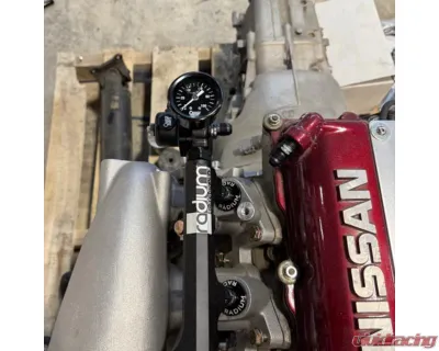 Chase Bays Ultra Compact Fuel Rail Mount Fuel Pressure Regulator - CB-FPRV2-2R