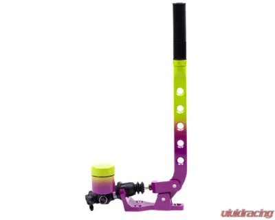 Chase Bays Acid Green | Wiggins Purple Forward Mount Pull Up Hydro Handbrake - CB-HBU-PU-AGWP