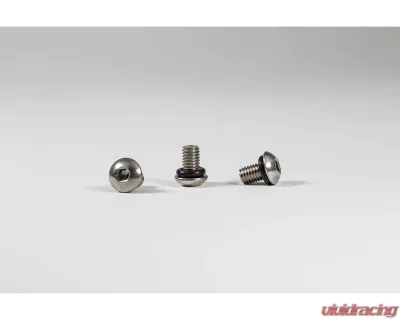 Woodcraft Technologies SS Skid Pad Hardware Kit 5x8 Button Head w/ O-Ring Honda |  Kawasaki | Suzuki | Triumph | Yamaha 2003-2022 - 04-0160S
