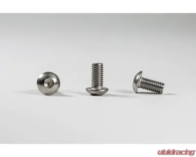 Woodcraft Technologies Aluminum Skid Pad Hardware Kit 5x10 Button Head (No O-Ring) Honda | Suzuki | Triumph | Yamaha 2006-2022 - 04-0247A