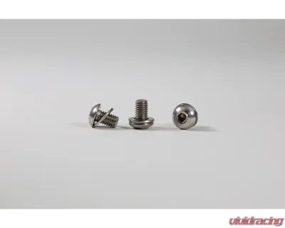 Woodcraft Technologies Stainless Steel Skid Plate Hardware Kit 5x8 Button Head w/ Washer Honda | Triumph | Yamaha 2006-2022 - 04-0341S