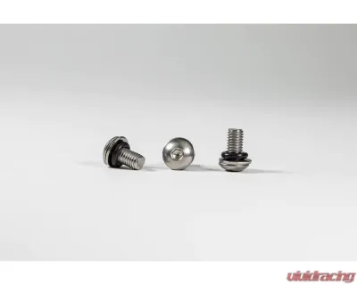 Woodcraft Technologies SS Skid Pad Hardware Kit 5x10 Button Head w/ O-Ring and Washer Honda | Kawasaki | Suzuki | Triumph | Yamaha 1999-2020 - 04-0440S