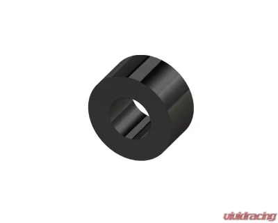 Woodcraft Technologies Black Round Unthreaded 1/2 OD x 1/4 ID x 1/4 Thick Aluminum Spacer Ducati | KTM | Yamaha 2006-2022 - 04-SP14B