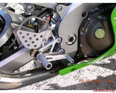 Woodcraft Technologies Rearset (No Folding Toe Pieces) Kawasaki Ninja ZX-6R | ZX-9R | ZZR 600 1998-2008 - 05-0110B