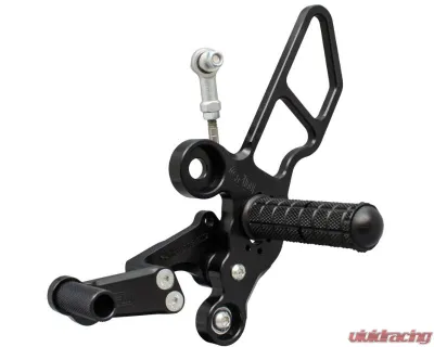 Woodcraft Technologies Complete Rearset (With Folding Toe Pieces) Honda Grom 125 2014-2020 - 05-0307BX