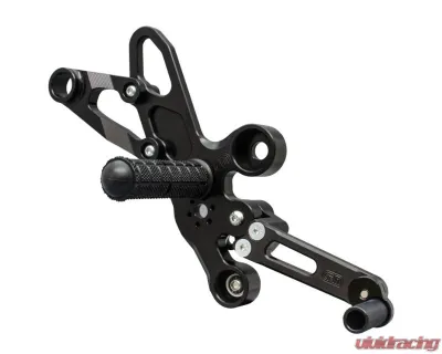 Woodcraft Technologies Complete Rearset (With Folding Toe Pieces) Honda Grom 125 2014-2020 - 05-0307BX
