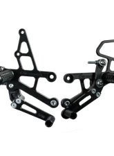 Woodcraft Technologies Complete Rearset (Aftermarket QS - With Folding Toe Pieces) Honda CBR1000RR 2017-2022                                     - 05-0344BX - Image 7