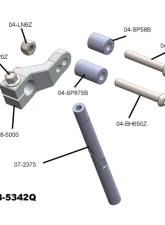 Woodcraft Technologies Complete Rearset (Aftermarket QS - With Folding Toe Pieces) Honda CBR1000RR 2017-2022                                     - 05-0344BX - Image 2