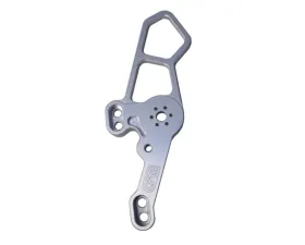 Woodcraft Technologies Silver Left Hand Side Adjustable Bracket Yamaha FZ-07 | MT-07 | XSR700 2015-2022