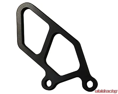 Woodcraft Technologies Black Brake Side Optional Heel Guard Triumph Daytona 675 | Street Triple 2006-2022 - 05-0500HGB