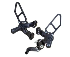 Woodcraft Technologies Basic GP Shift Rearset w/ Pedal (Factory QS) Ducati 1198 SP | 848 EVO 2008-2013